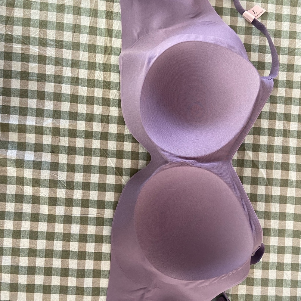 Victoria's Secret lightly lined wireless comfort Lavender Bra - Picture 4 of 5